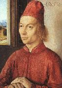 Dieric Bouts Portrait of a Man oil painting reproduction